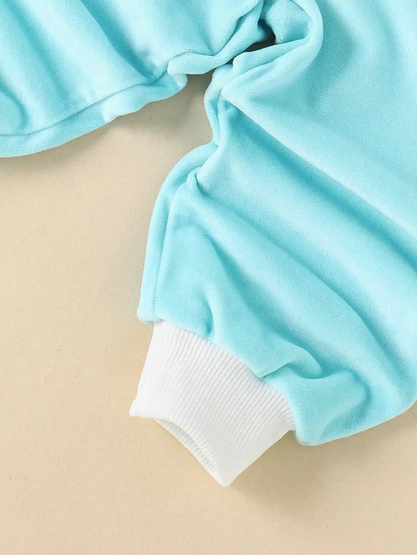 A Sweet And Cute Rabbit Embroidery Set for Baby Girls - Cotton - Padded Jacket And Vest w/pants (3 - Piece Set) - silverfoxgoods